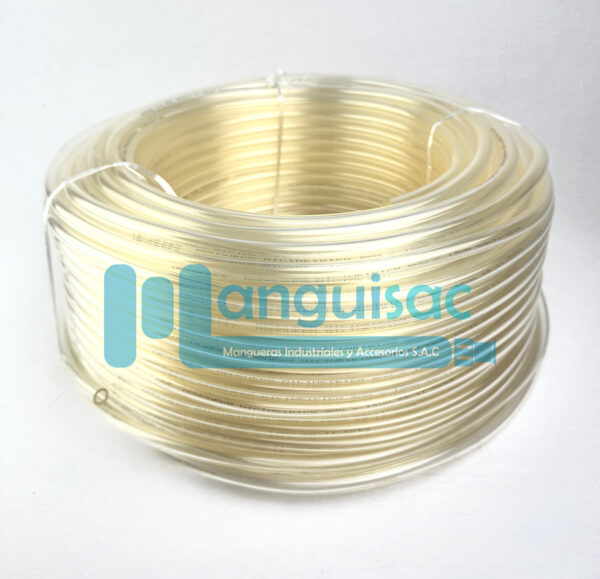 Manguera de pvc automotriz acaramelada