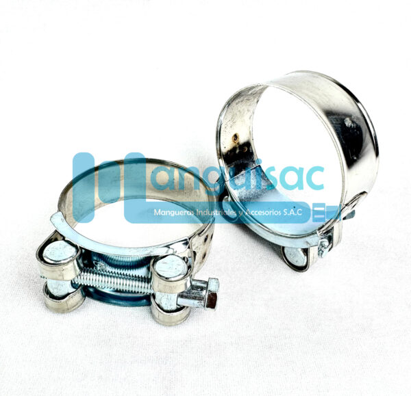 Abrazadera cremallera de banda con tornillo - W2 (inox)